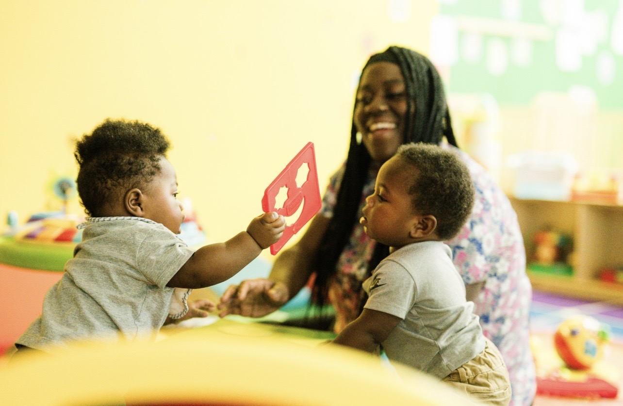 Children and staff enjoying real moments at Blessing Assurance