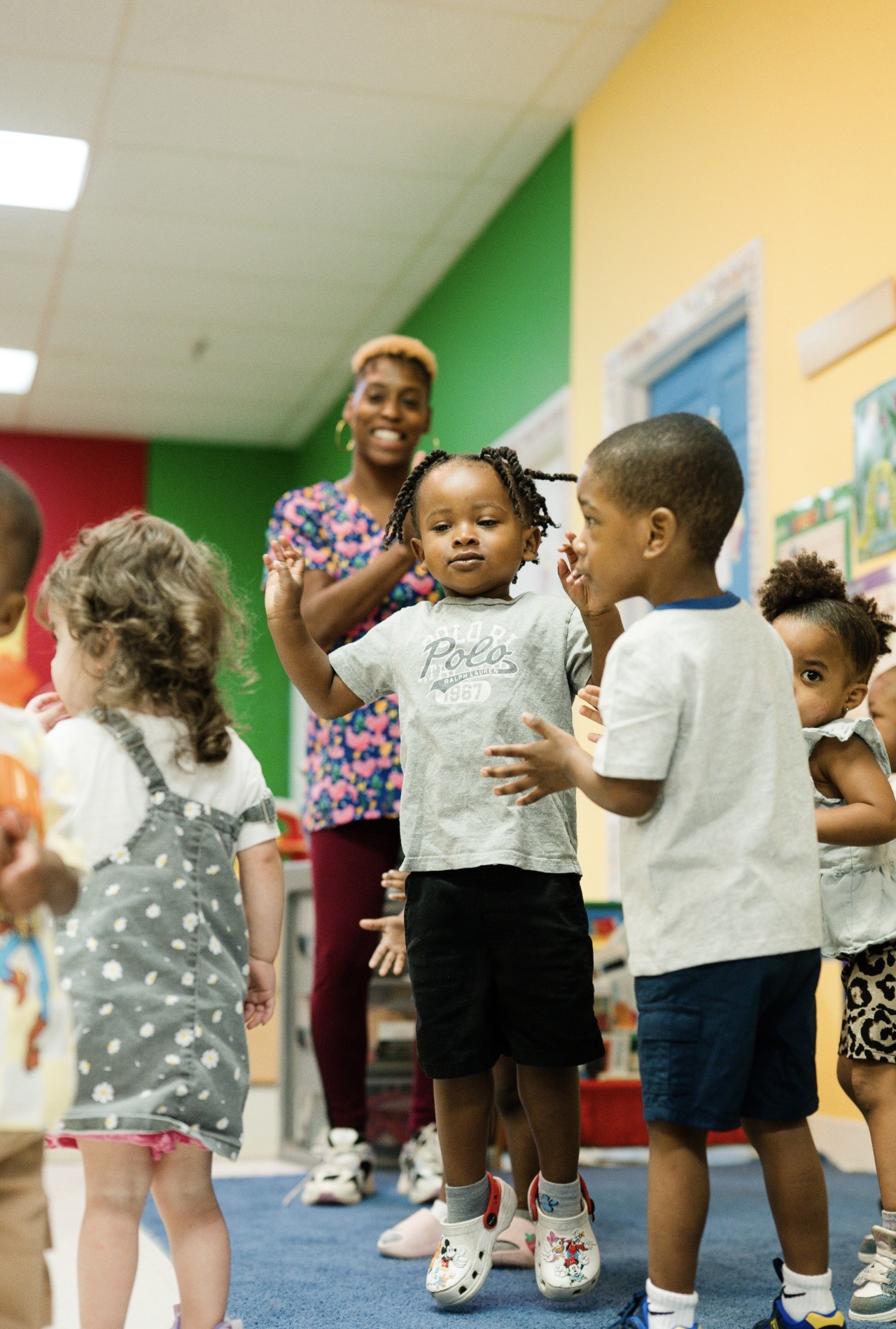 Children and staff enjoying real moments at Blessing Assurance